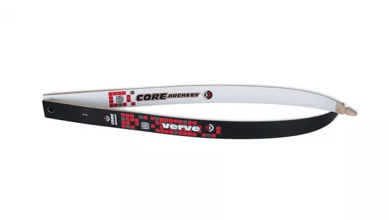 Wurfarme Bogen Core Beginner Verve schwarz-weiß 66"(30lb) 62"(32lb)