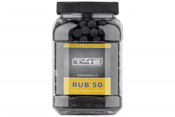 Kugeln T4E Rubber Ball RB Prac-Series .50 Polymer 500 Stk
