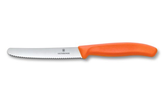 Messer Victorinox Na Rajčata Zoubkovaný 6.7839.C1 Orange