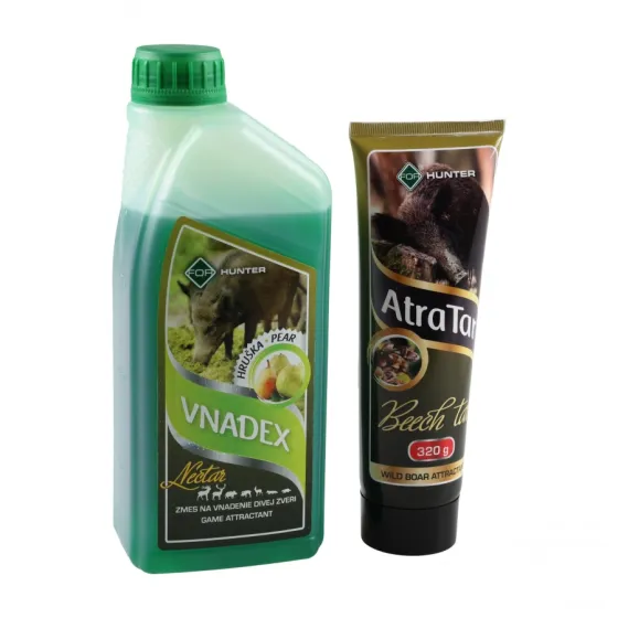 Lockmittel Vnadex Nectar 1kg Süße Birne + 320g Buchenholzteer AtraTar