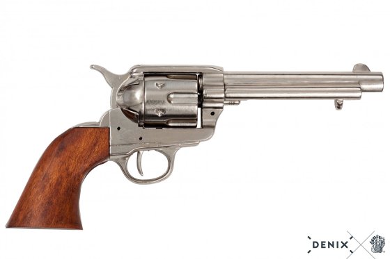Replik Colt Peacemaker 5½", USA 1873 – Nickel