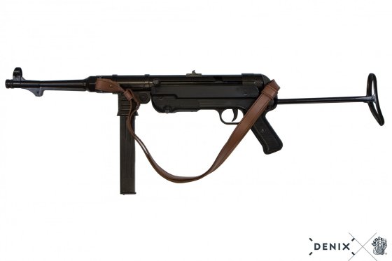 Replik MP40 mit Riemen, Deutschland 1940