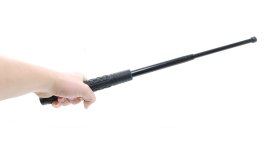 Teleskopstock 18" gehärtet schwarz 3