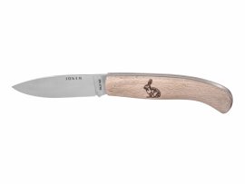 Messer Joker NH78-7 Holz Motiv Hase 8 cm