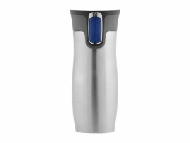 Thermobecher Contigo West Loop 2.0 0,47 l steel ohne Logo