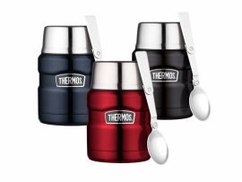 Thermos King 0,47 l Food-Thermobehälter mit Löffel steel 4