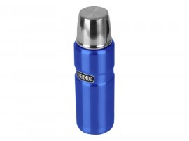 Isolierflasche Thermos King 0,47 l blau