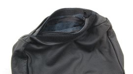 Schießsäcke VENOX, Leder, schwarz/braun
