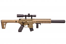 Luftgewehr Sig Sauer MCX FDE 4,5mm mit Zielfernrohr 3