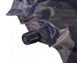 Selbstaufblasende Isomatte Cattara Navy 2,5cm mit Kissen