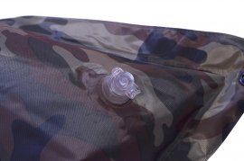 Selbstaufblasende Isomatte Cattara Navy 2,5cm mit Kissen