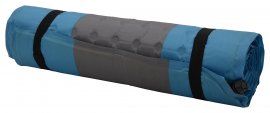 Selbstaufblasende Isomatte Cattara 5cm blau-grau 4