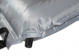 Selbstaufblasende Isomatte Cattara Midnight 180x66x4cm mit Kissen