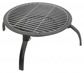 Feuerstelle mit Grillrost Vesuv mit Deckel