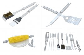Grillbesteck Set 18-tlg. ALU Koffer