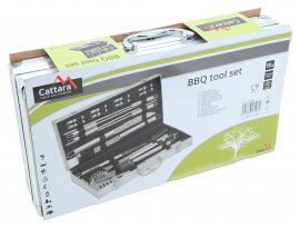 Grillbesteck Set 18-tlg. ALU Koffer