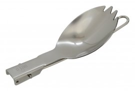 Löffel Edelstahl klappbar 210/130 mm 2