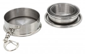 Faltbecher Edelstahl 60 ml