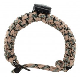 Outdoor Armband mit Kompass und Zubehör