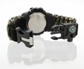 Outdoor-Uhr mit Thermometer Waterproof