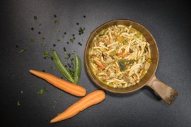 Dehydrierte Mahlzeit – Nudeln mit Hühnerfleisch Tactical Foodpack