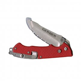 Messer Gerber Hinderer Rescue mit Wellenschliff 2