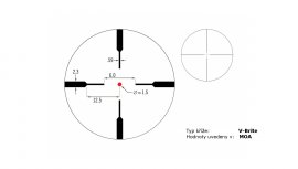 Zielfernrohr Vortex Crossfire II Hog Hunter 3-12x56 AO V-Brite