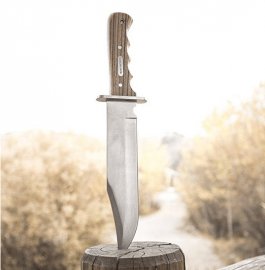 Messer Winchester Double Barrel Bowie mit Scheide