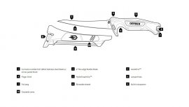 Filetiermesser Gerber Controller 152mm