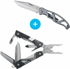 Gerber Vise Zangenset und Messer Gerber Mini-Paraframe