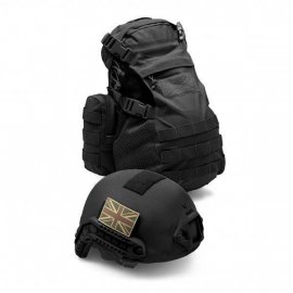 Rucksack Warrior Helmet Cargo Pack 13l schwarz