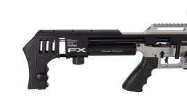 Luftgewehr FX Impact MKII Sniper Edition, Power Plenum, Silver 6,35mm