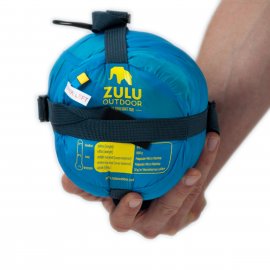 Schlafsack Zulu Ultralight 700 175cm blau 2