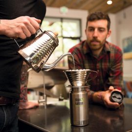 Thermosflasche Klean Kanteen Wide Café 2.0 355ml Edelstahl