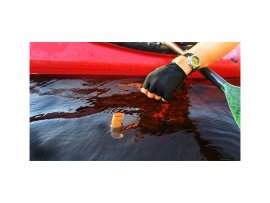 Messer Morakniv Floating Serrated Knife Orange