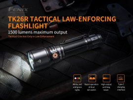 Taktische Taschenlampe Fenix TK26R