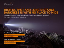 Taktische Taschenlampe Fenix TK22 V2.0