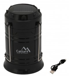 Wiederaufladbare Campinglampe Cattara LED 20/60lm ausziehbar