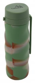 Silikonflasche faltbar ARMY 550ml