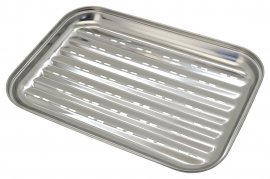 Grilltablett Edelstahl 34 x 24cm