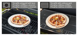 Grillplatte rund PIZZA (für Grills ROYAL CLASSIC und ROYAL GRANDE)