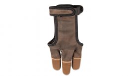 Schießhandschuh Buck Trail Leder Cordovan Gr. S