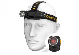 Multifunktionslampe Armytek Wizard C2 WR warmes und rotes Licht