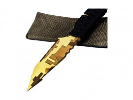 Survival Messer Kandar Digital Desert mit Feuerstahl N126 4