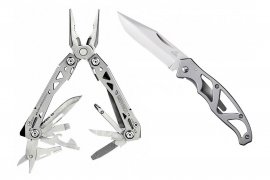 Set Zange Gerber Suspension-NXT + Messer Mini Paraframe, Geschenkbox