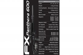 Luftgewehr FX Panthera 600 5,5mm