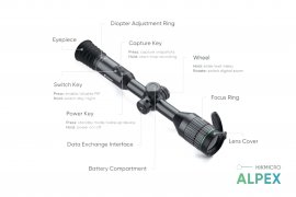 Nachtsichtgerät Hikmicro ALPEX A50TN 940nm ThermVisia
