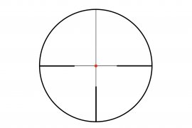 Zielfernrohr Bushnell Nitro+ 1-6x24mm German 4A schwarz