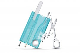 Victorinox Swiss Card Nailcare Karte Blau