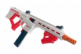 Blaster-Gewehr Game Face Trion für Schaumstoff-Munition rot